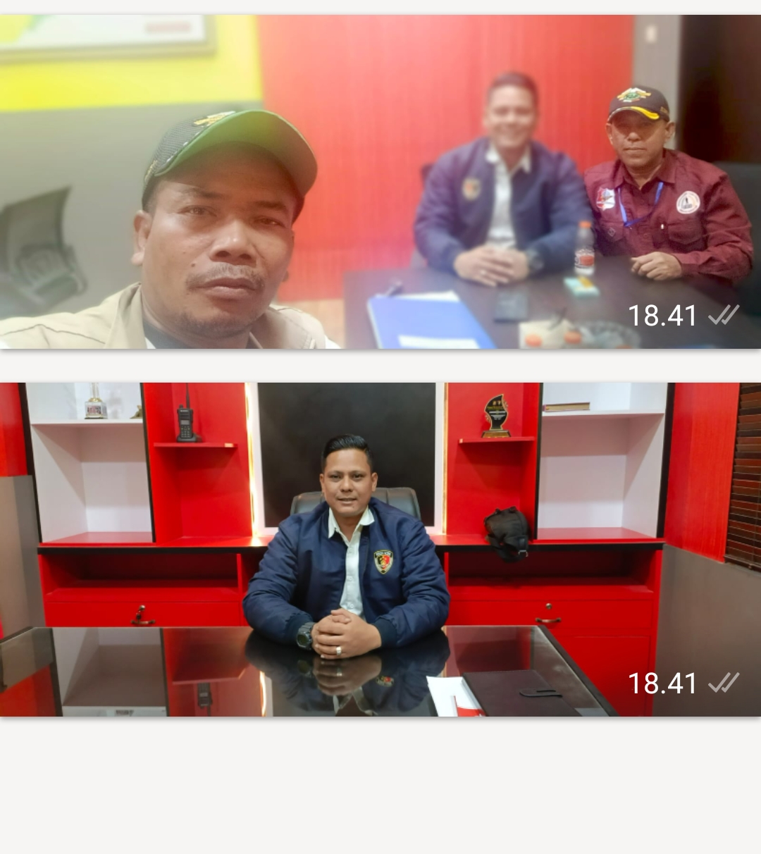 AKP Abdul Mufakhir Sambut Silaturahmi Pimpinan Redaksi Nasionaljurnalis.com dan Bidik.co.id