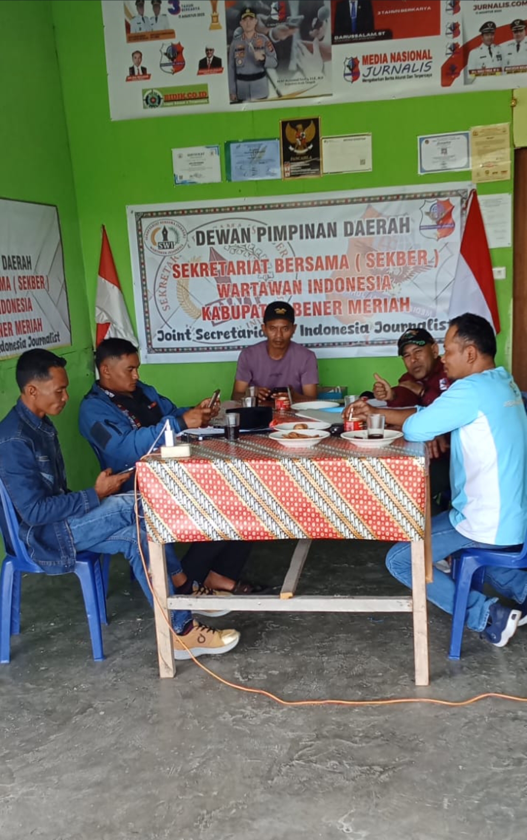 Perkuat Organisasi dan Kompetensi Anggota, SWI Bener Meriah Susun Program Kerja Satu Tahun Ke Depan